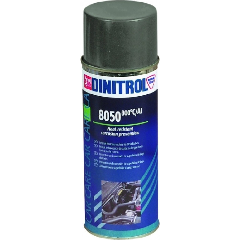 Dinitrol 8050 Aluminiumfarbe 800°C 400 ml Spray Aluminium 1406504 Dinitrol 8050 Aluminiumfarbe 800°C 400 ml Spray Aluminium 1406504