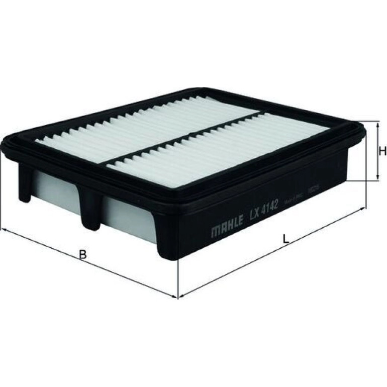 MAHLE Luftfilter LX 4142 MAHLE Luftfilter LX 4142