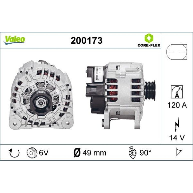 VALEO Generator 200173 VALEO Generator 200173