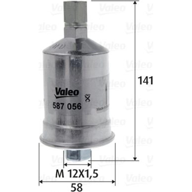 VALEO Kraftstofffilter 587056 VALEO Kraftstofffilter 587056