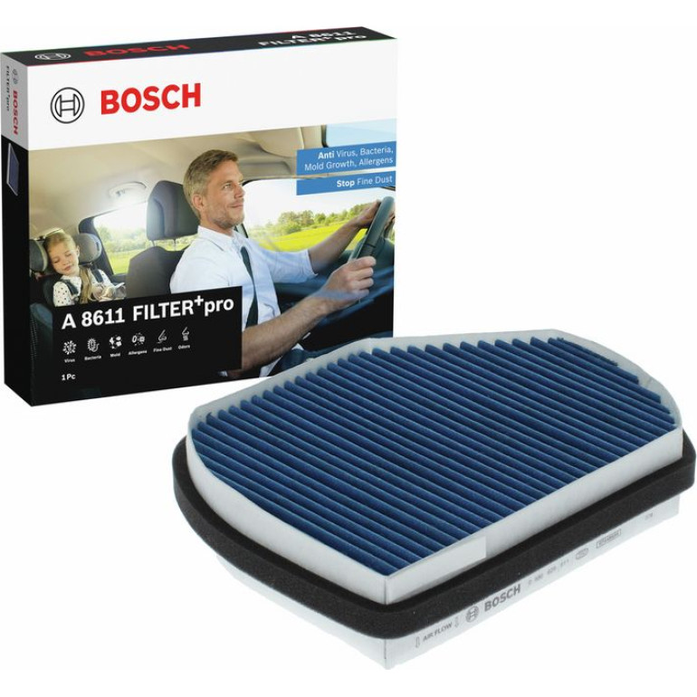 Aktivkohleinnenraumfilter 0 986 628 611 Aktivkohleinnenraumfilter 0 986 628 611