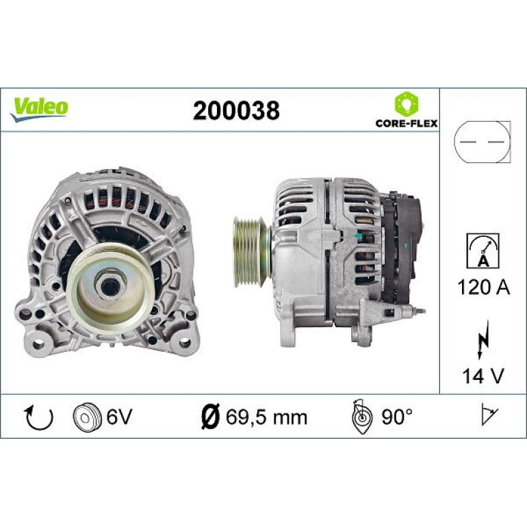 VALEO Generator 200038 VALEO Generator 200038