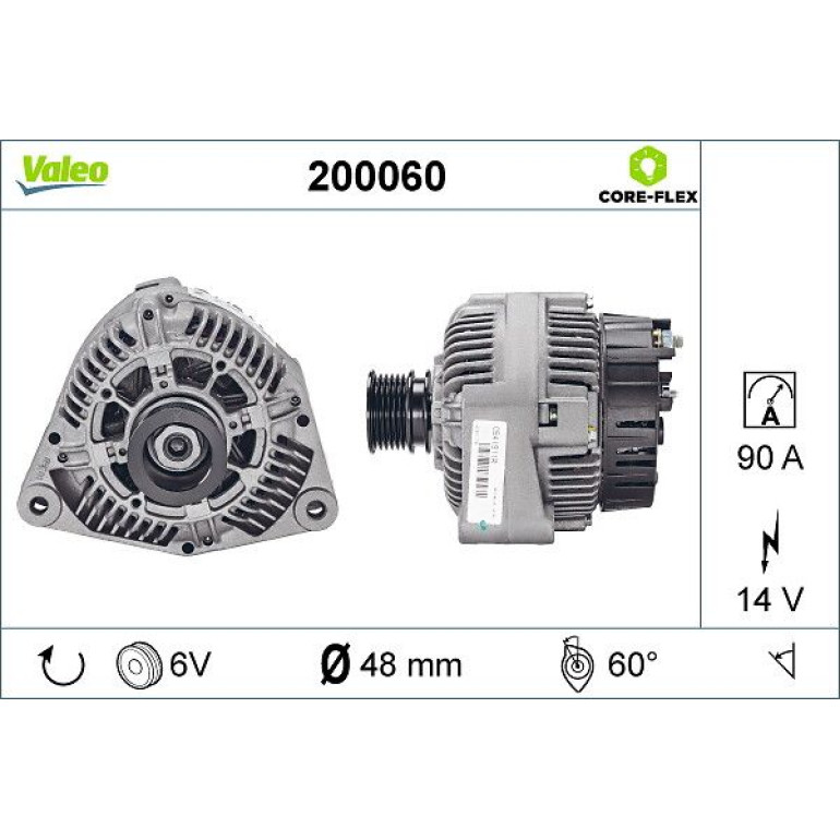 VALEO Generator 200060 VALEO Generator 200060