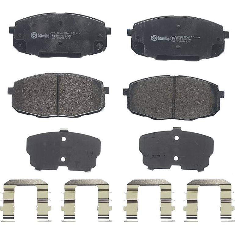 BREMBO Bremsklötze VA P 30 099 BREMBO Bremsklötze VA P 30 099