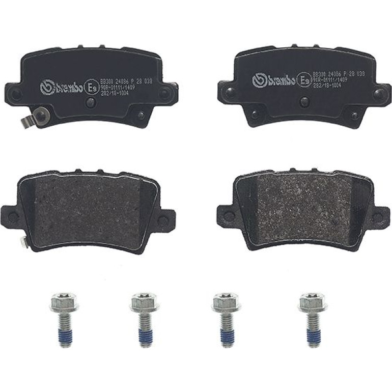 BREMBO Bremsklötze HA P 28 038 BREMBO Bremsklötze HA P 28 038