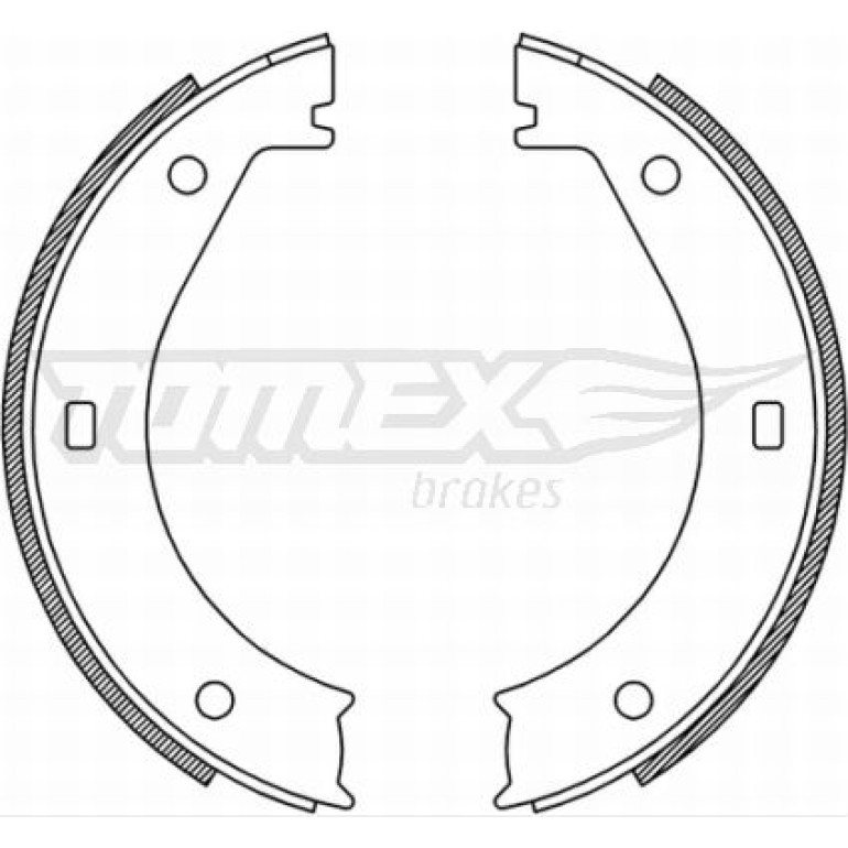 TOMEX brakes Bremsbackensatz TX 21-25