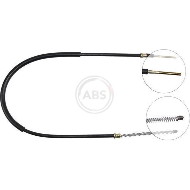 A.B.S. Handbremsseil Seilzug Festellbremse K12597 A.B.S. Handbremsseil Seilzug Festellbremse K12597