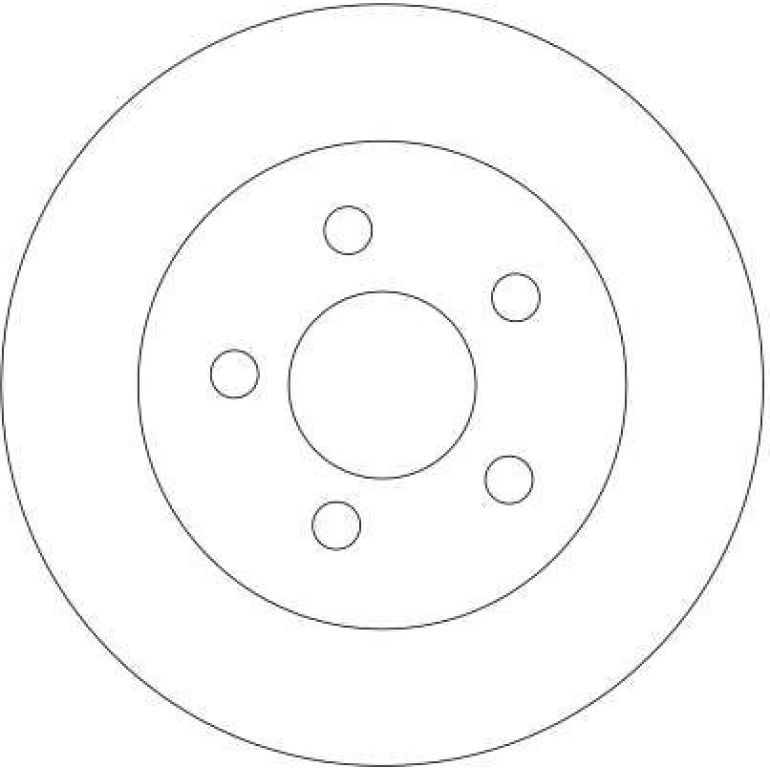 Bremsscheibe Chrysler T. Voyage DF4336