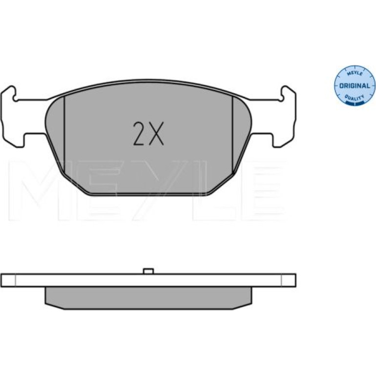 Bremsbelagsatz Honda P. Civic 12 025 247 9617/W Bremsbelagsatz Honda P. Civic 12 025 247 9617/W
