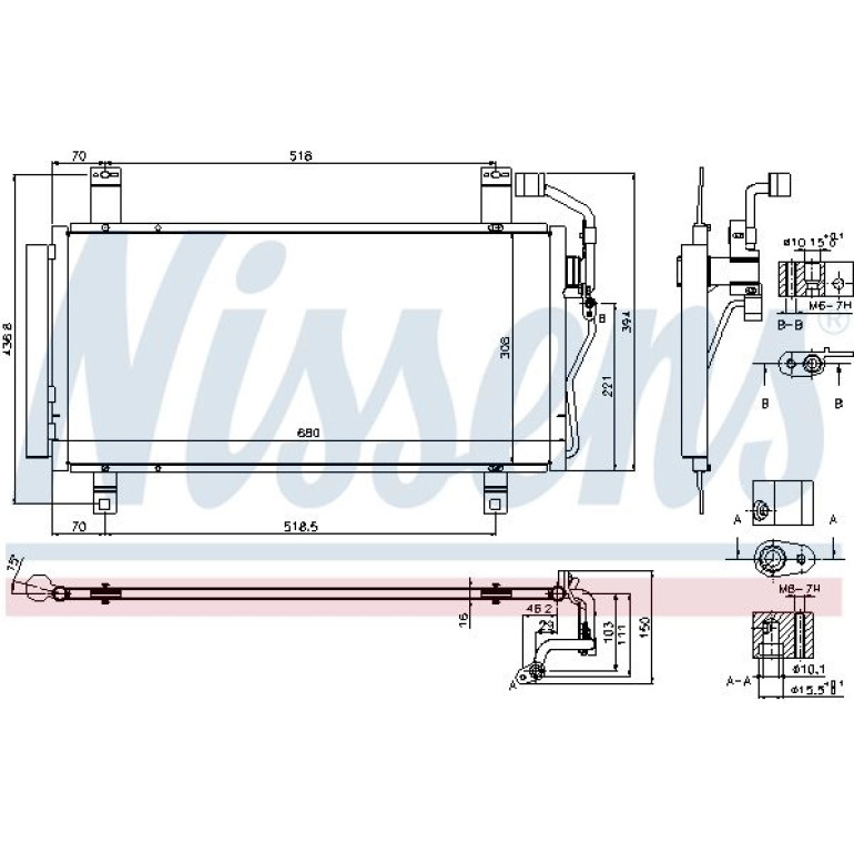 Kondensator PKW 940352 Kondensator PKW 940352