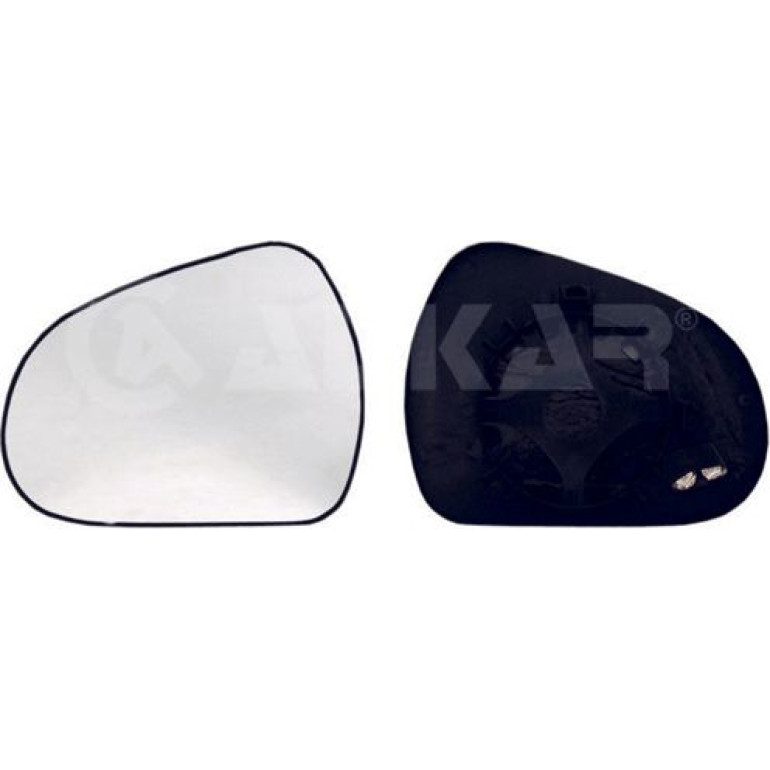 ALKAR Spiegelglas, Außenspiegel 6431284 ALKAR Spiegelglas, Außenspiegel 6431284
