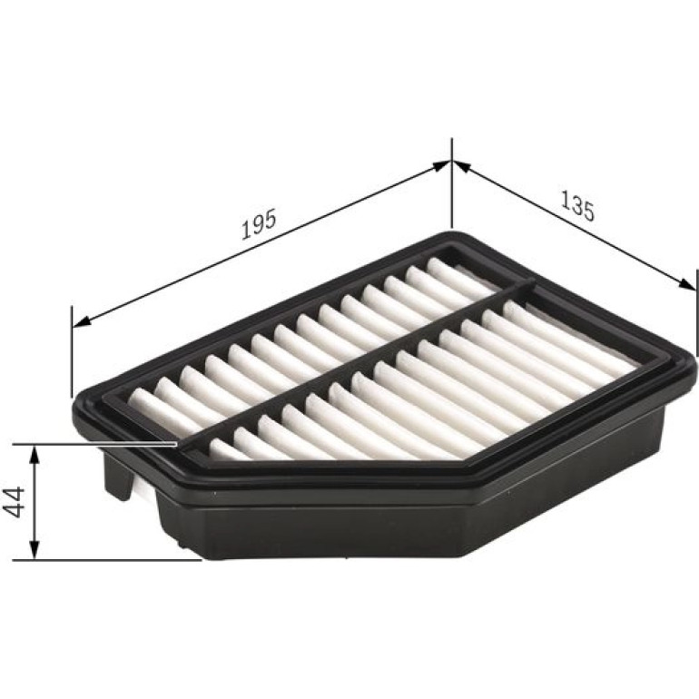 Luftfilter F 026 400 161 Luftfilter F 026 400 161