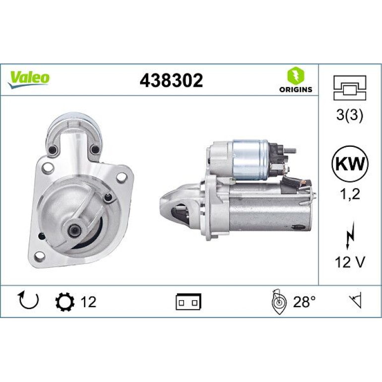 Anlasser 438302 Anlasser 438302
