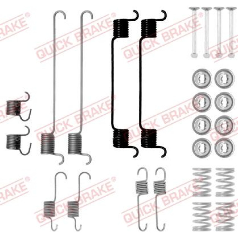 391-0802 Montagesatz f.Bremsbacken 105-0802 391-0802 Montagesatz f.Bremsbacken 105-0802