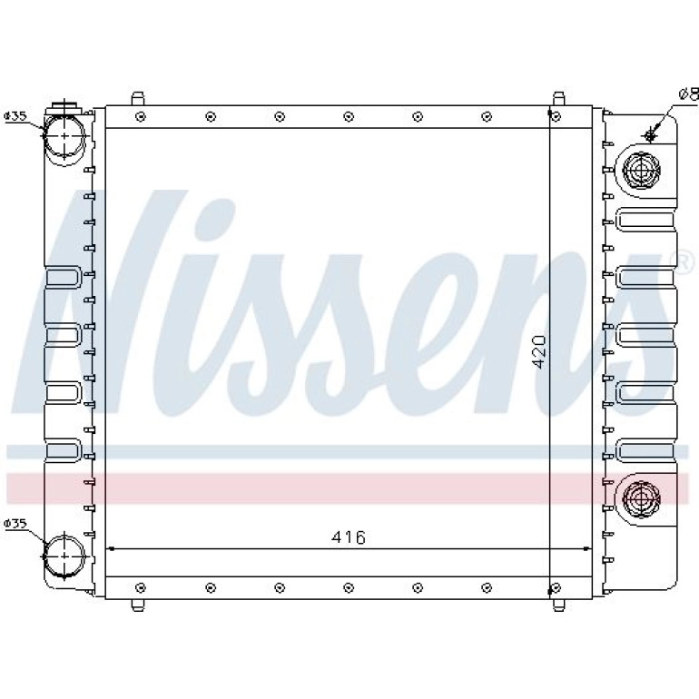 Wasserkühler PKW 64328 Wasserkühler PKW 64328
