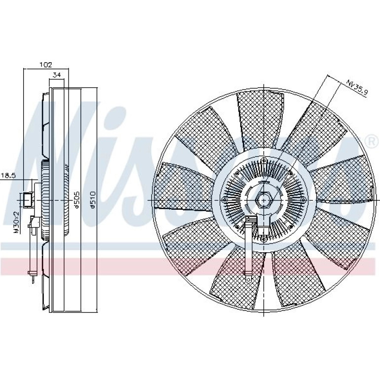 Kühlerlüfter PKW 86218 Kühlerlüfter PKW 86218