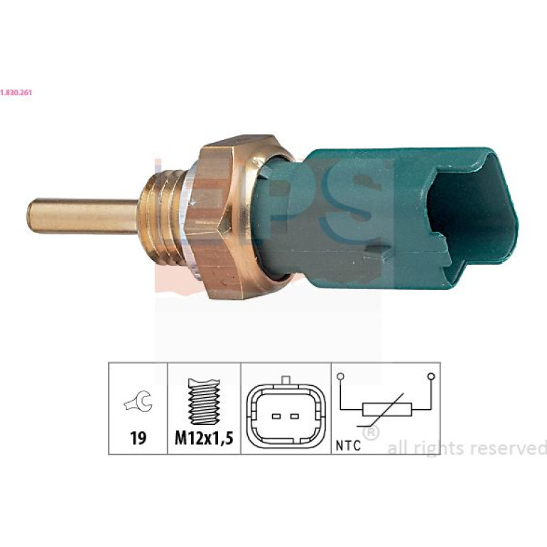 Sensor, Kühlmitteltemperatur 1.830.261 Sensor, Kühlmitteltemperatur 1.830.261