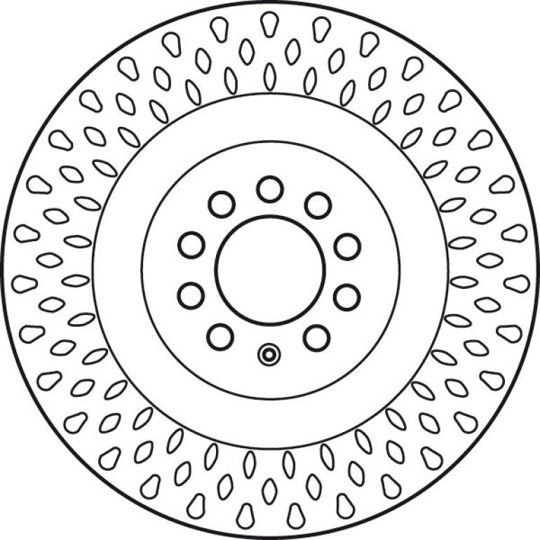 20 481 001 Bremsscheibe VA DF6011S 20 481 001 Bremsscheibe VA DF6011S
