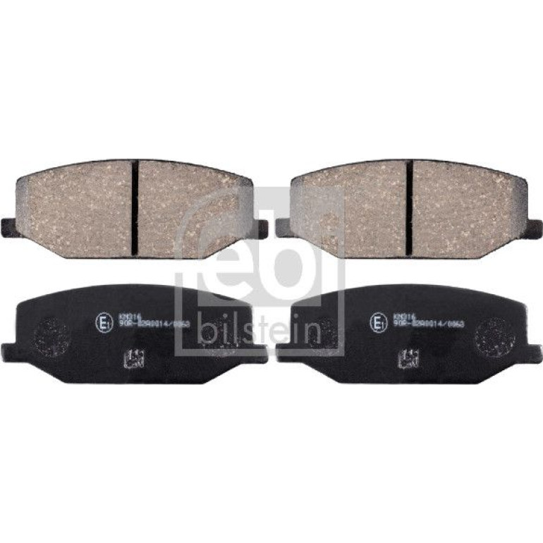 FEBI BILSTEIN Bremsbeläge 16655 FEBI BILSTEIN Bremsbeläge 16655