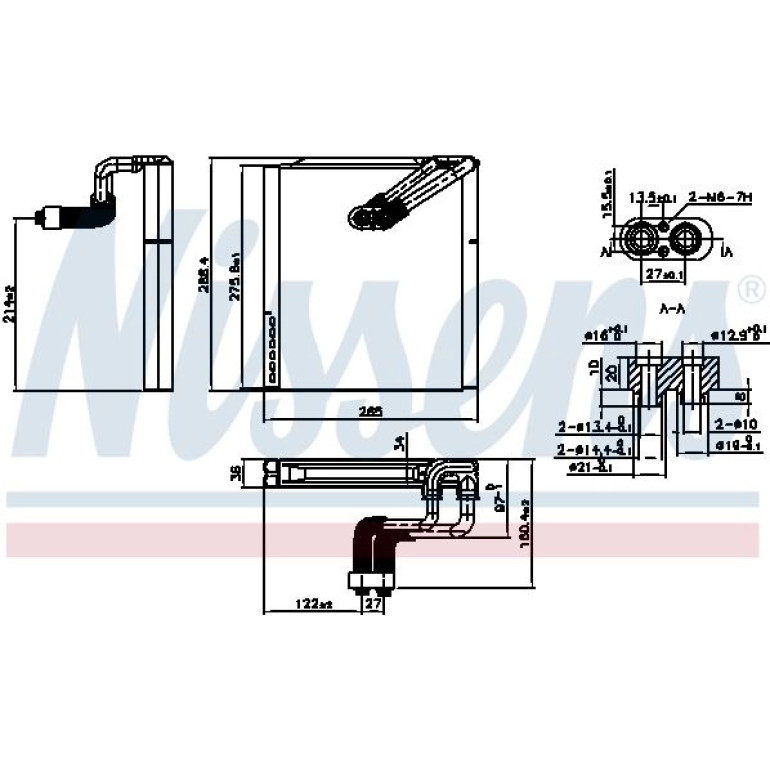 Verdampfer PKW 92375 Verdampfer PKW 92375