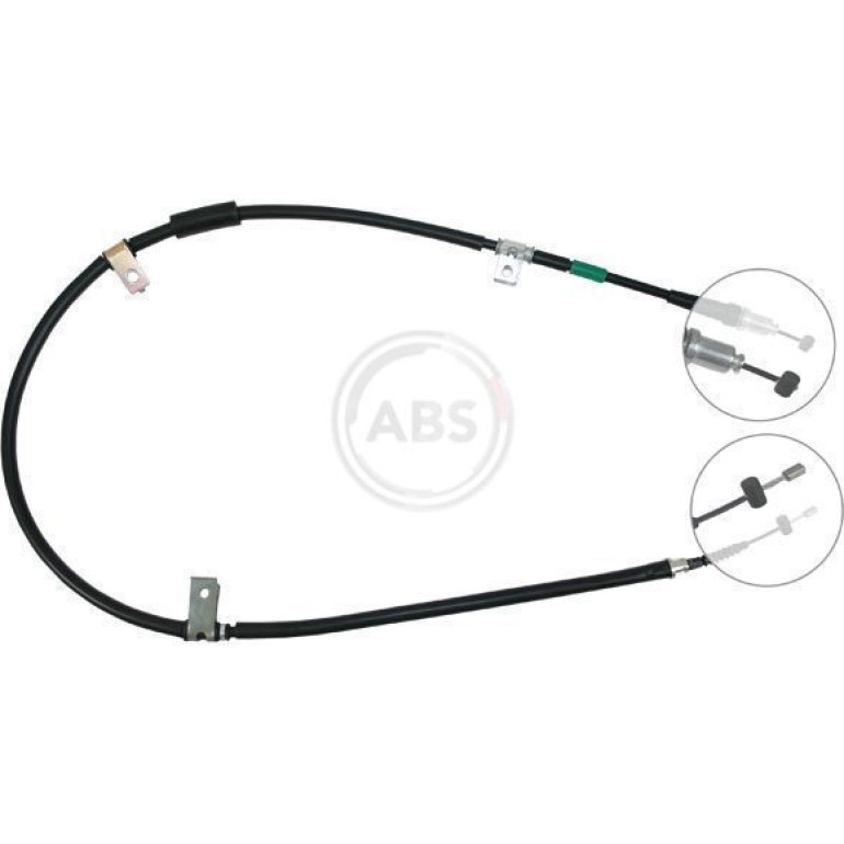 A.B.S. Handbremsseil Seilzug Festellbremse K19138 A.B.S. Handbremsseil Seilzug Festellbremse K19138