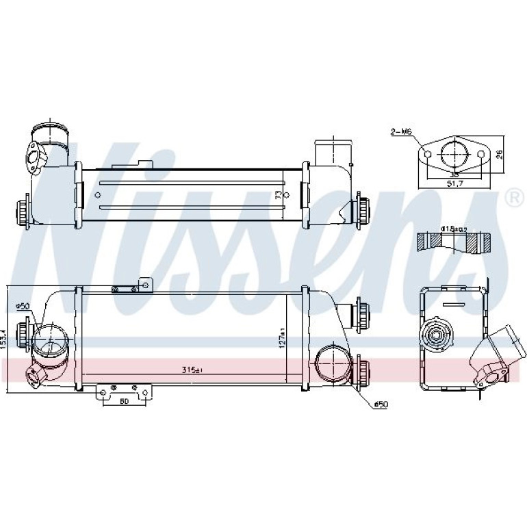 Ladeluftkühler PKW 96409 Ladeluftkühler PKW 96409
