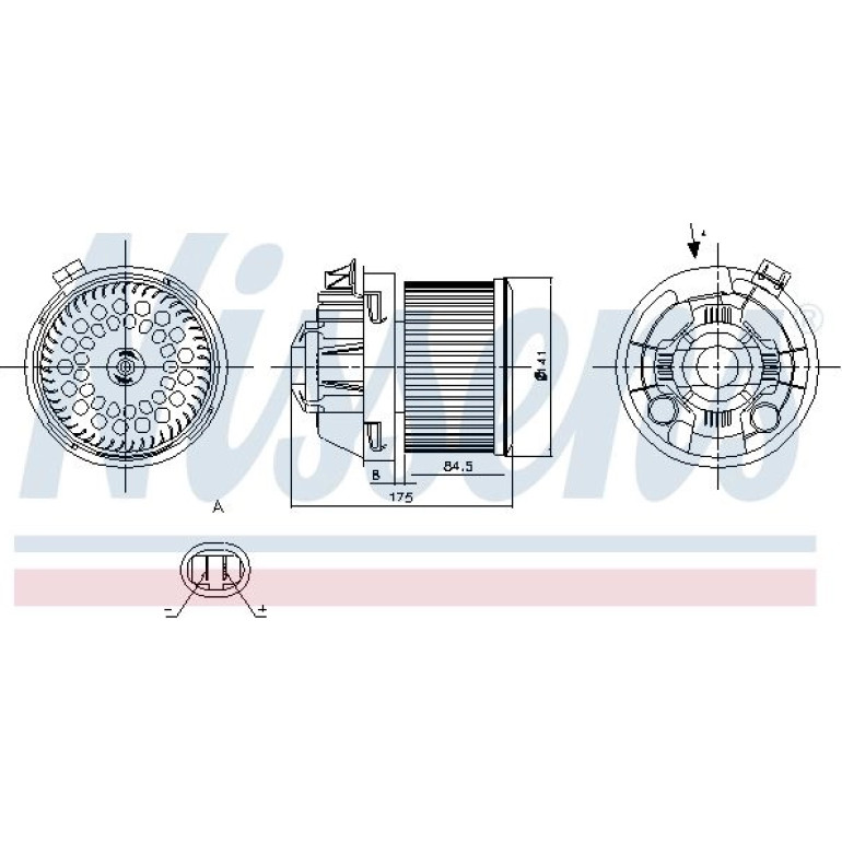 Innenraumgebläse 87257 Innenraumgebläse 87257