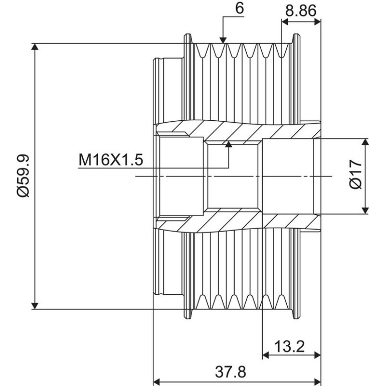 Generatorfreilauf 588094 Generatorfreilauf 588094