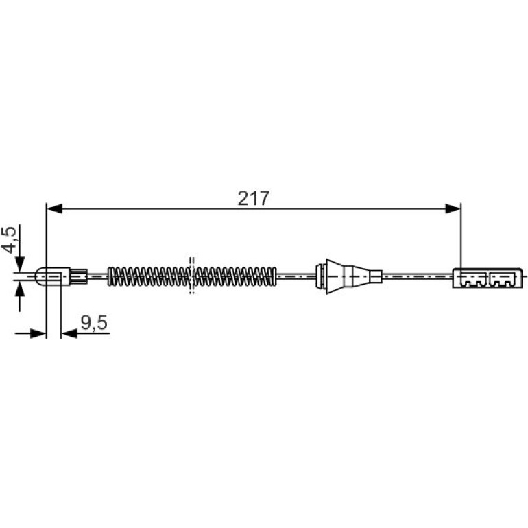 Handbremsseil 1987482251 Handbremsseil 1987482251