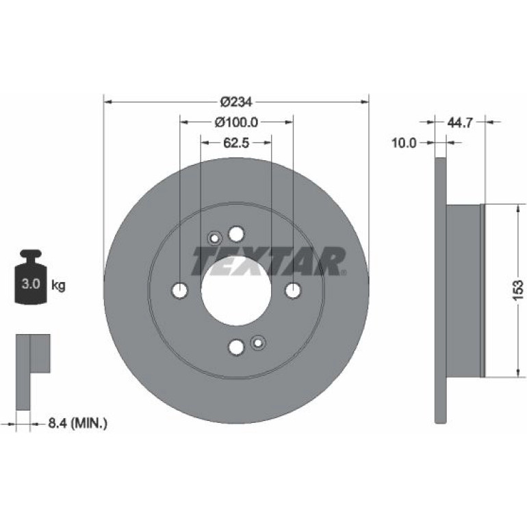 Bremsscheibe 92291603 Bremsscheibe 92291603