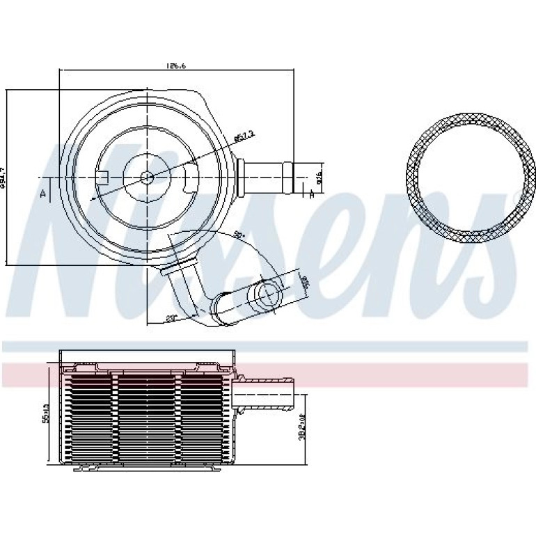 Ölkühler PKW 90669 Ölkühler PKW 90669