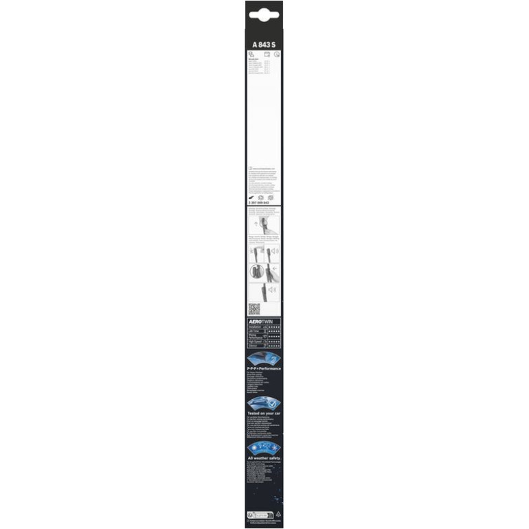 Bosch Scheibenwischer Aerotwin A843S 3397009843 Bosch Scheibenwischer Aerotwin A843S 3397009843