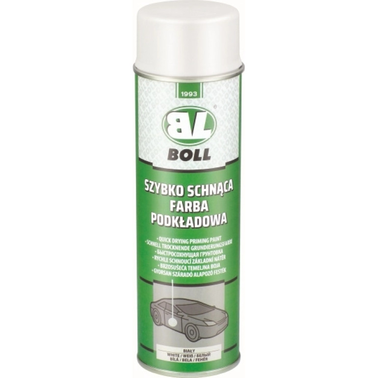 Boll Schnell trocknende Grundierungsfarbe weiß Spray 500ml 0010210 Boll Schnell trocknende Grundierungsfarbe weiß Spray 500ml 0010210