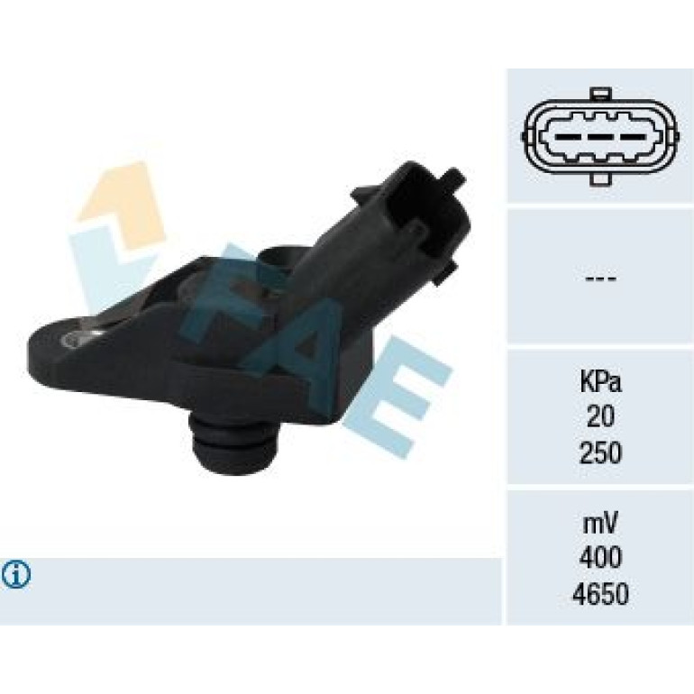 FAE Sensor, Saugrohrdruck 15057 FAE Sensor, Saugrohrdruck 15057