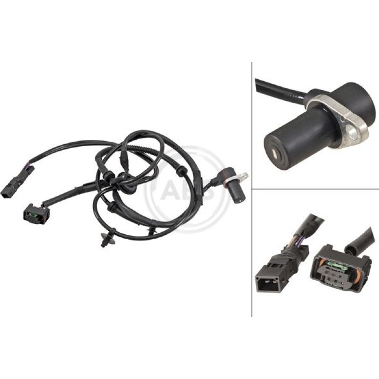 A.B.S. Sensor, Raddrehzahl 30721 A.B.S. Sensor, Raddrehzahl 30721