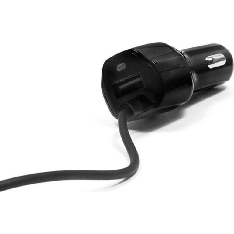 Ladegerät Auto Micro Usb / Extra Usb Schwarz ØAD000230 Ladegerät Auto Micro Usb / Extra Usb Schwarz ØAD000230