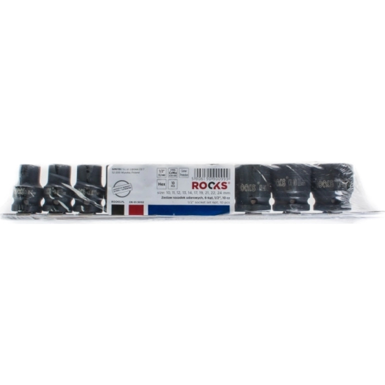 Satz Schlagsteckschl÷sser, 6-Kant, 1/2, 10-Teilig OK-01.5002 Satz Schlagsteckschl÷sser, 6-Kant, 1/2, 10-Teilig OK-01.5002