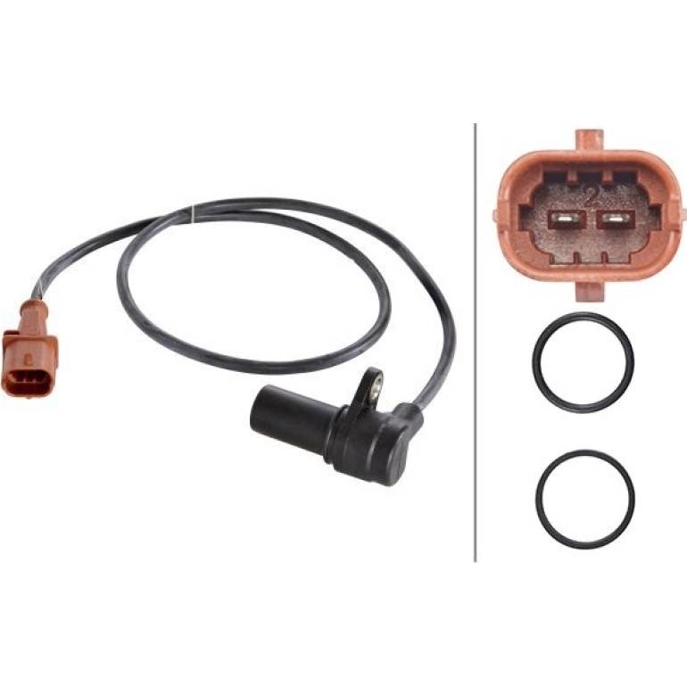 HELLA Impulsgeber, Kurbelwelle 6PU 009 146-631 HELLA Impulsgeber, Kurbelwelle 6PU 009 146-631