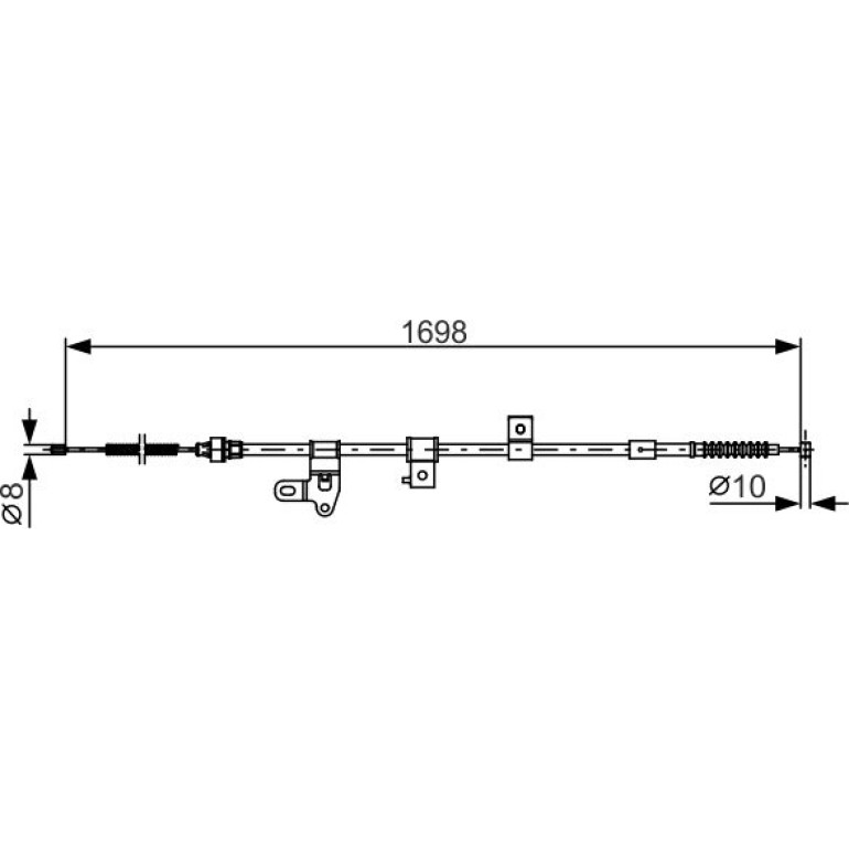Handbremsseil 1987482346 Handbremsseil 1987482346