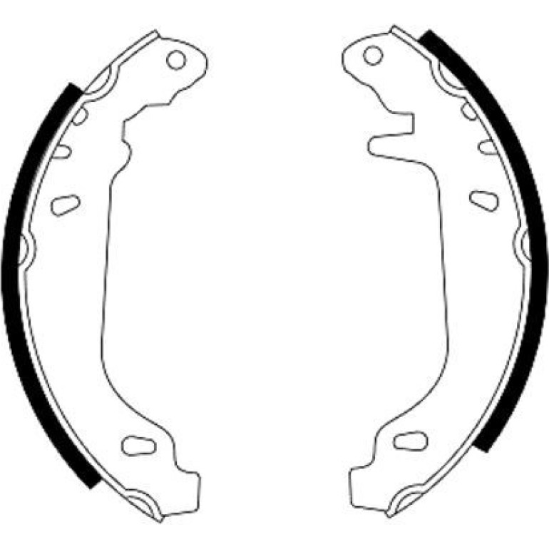 Bremsbacken Renault Clio 91037400