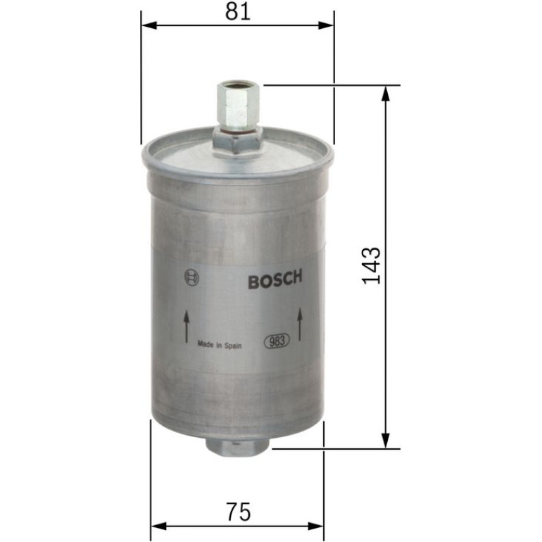 Kraftstofffilter Db W114 2,8/3,5/4,5 0 450 905 007 Kraftstofffilter Db W114 2,8/3,5/4,5 0 450 905 007