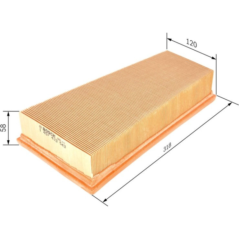 Luftfilter 1457433543 Luftfilter 1457433543