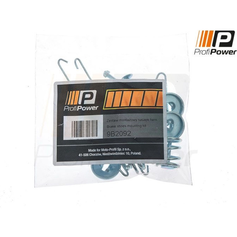 PROFIPOWER Zubehörsatz, Bremsbacken 9B2092 PROFIPOWER Zubehörsatz, Bremsbacken 9B2092