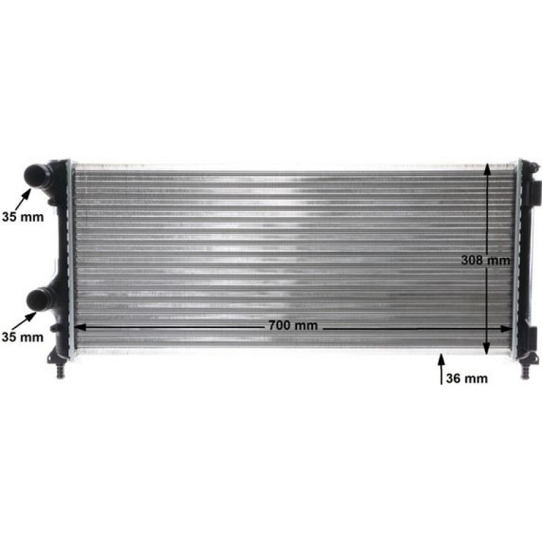 Kühler, Motorkühlung CR 1448 000S Kühler, Motorkühlung CR 1448 000S