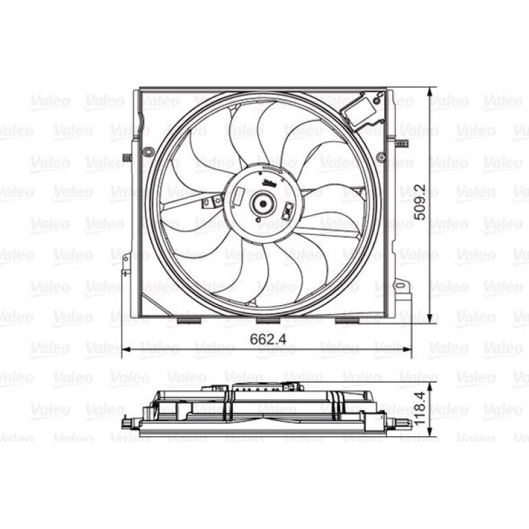 LÜFTER, MOTORKÜHLUNG VAL696873 LÜFTER, MOTORKÜHLUNG VAL696873