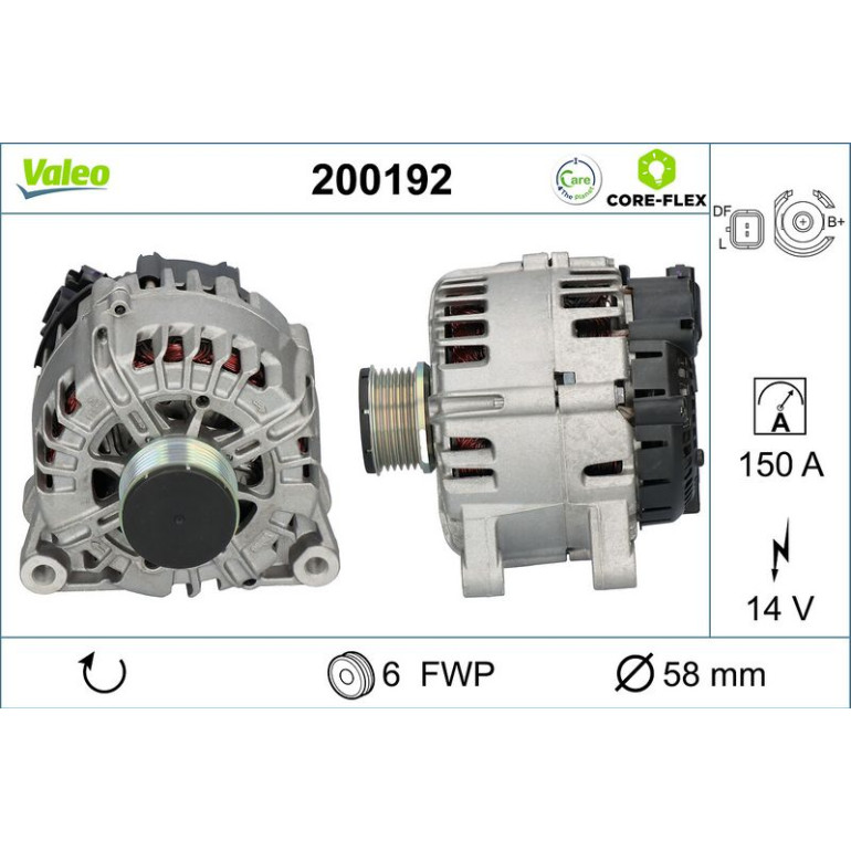 VALEO Generator 200192 VALEO Generator 200192