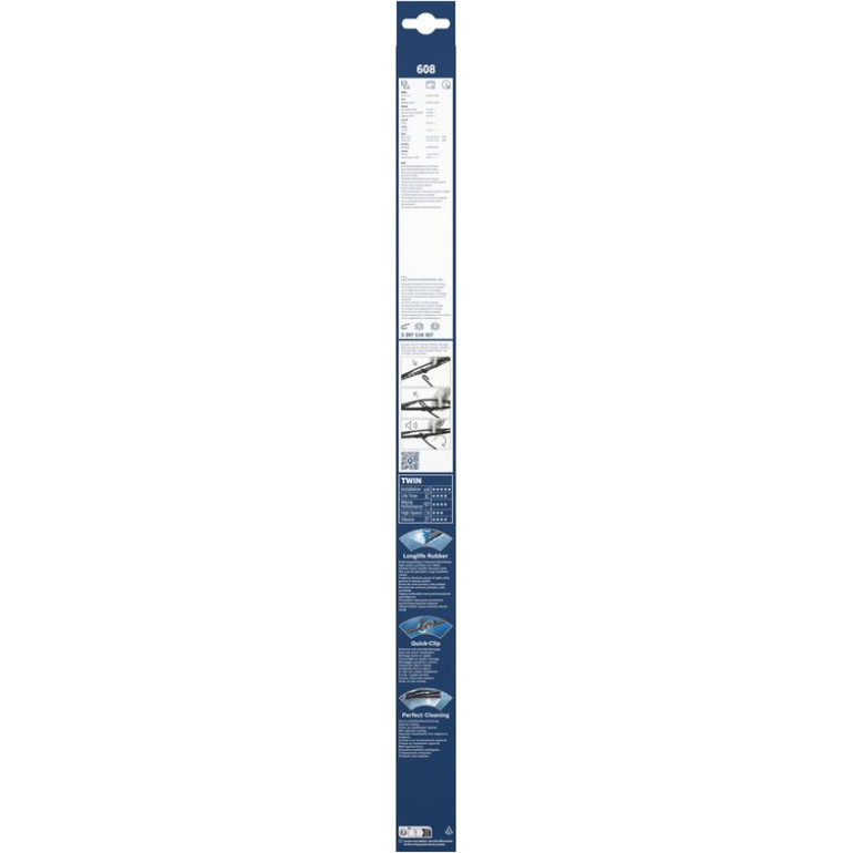 608 BOSCH Wischerblatt 3397118307 608 BOSCH Wischerblatt 3397118307