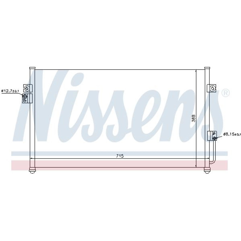 Kondensator PKW 94634 Kondensator PKW 94634