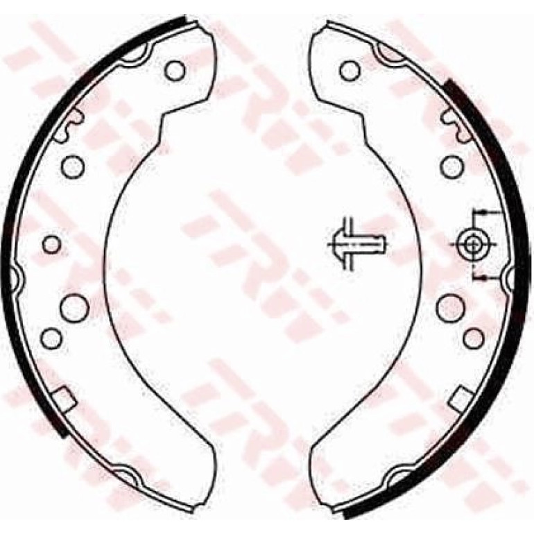 51 461 039 Bremsbacken GS6224 51 461 039 Bremsbacken GS6224