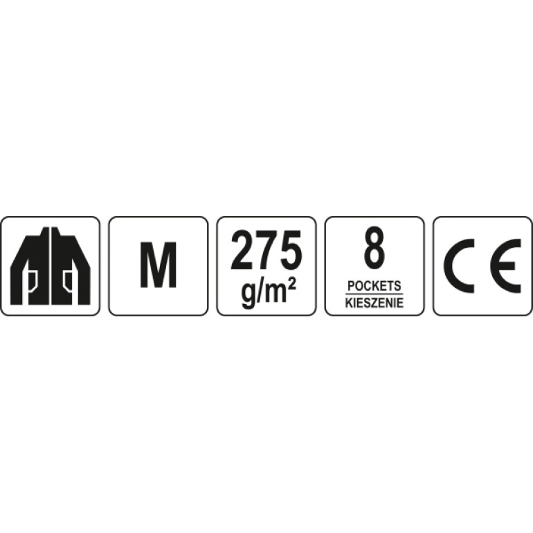 Yato Arbeits- Werkstatt Jacke / M YT-8021 Yato Arbeits- Werkstatt Jacke / M YT-8021